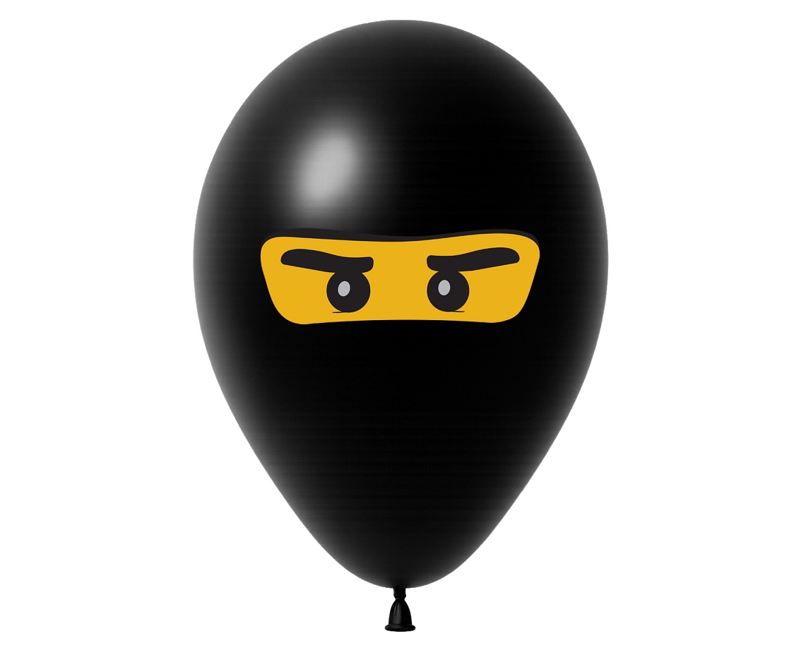 Balony Ninja, 12"/ 5 szt.